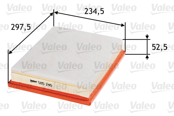 Oro filtras VALEO 585246