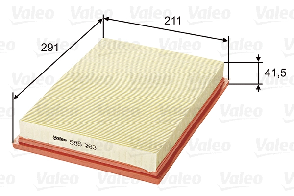 Oro filtras VALEO 585263