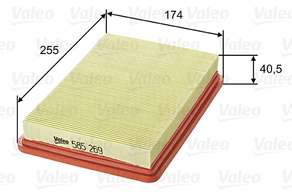 Oro filtras VALEO 585269