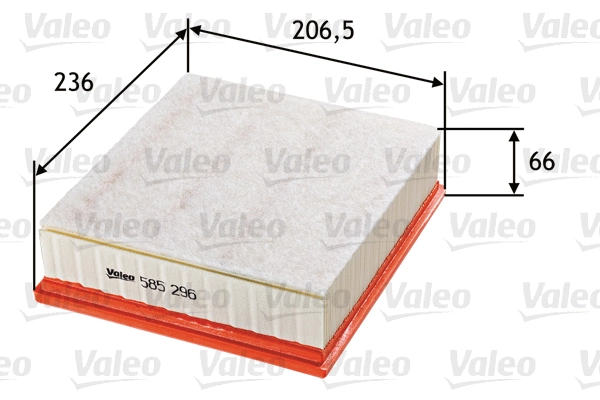 Oro filtras VALEO 585296