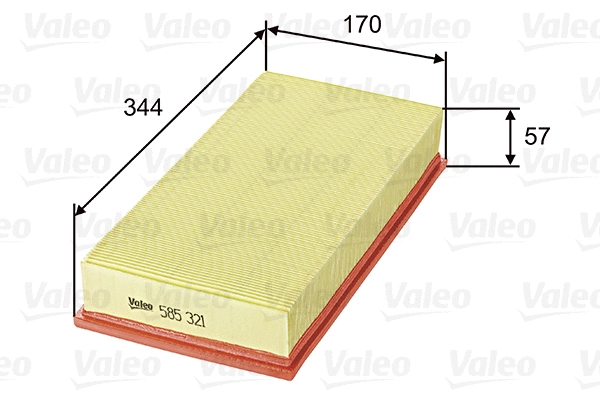 Oro filtras VALEO 585321