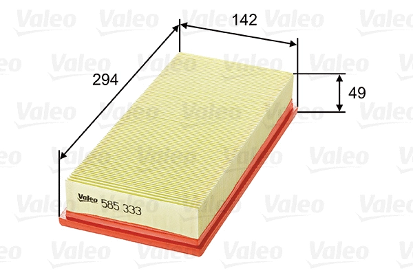 Oro filtras VALEO 585333