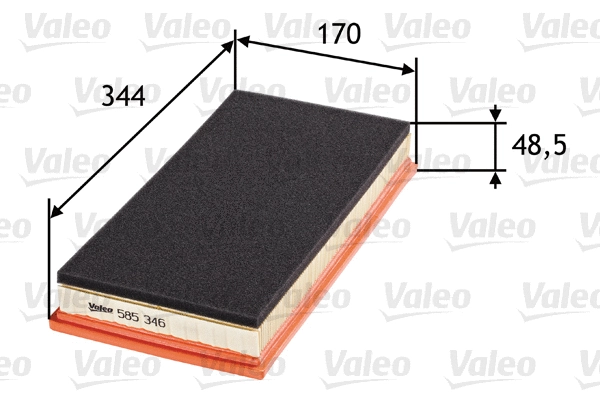 Oro filtras VALEO 585346