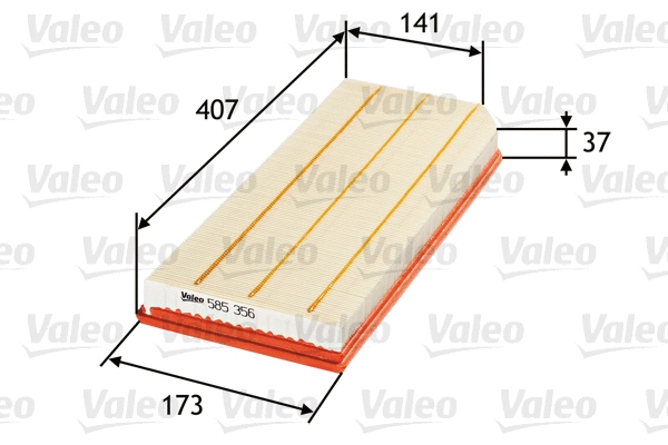 Oro filtras VALEO 585356