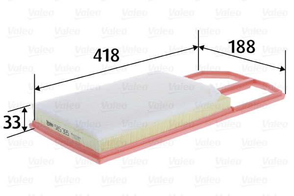 Oro filtras VALEO 585395