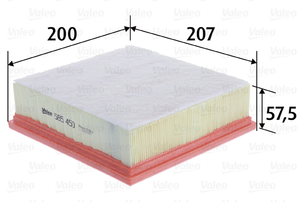 Oro filtras VALEO 585450