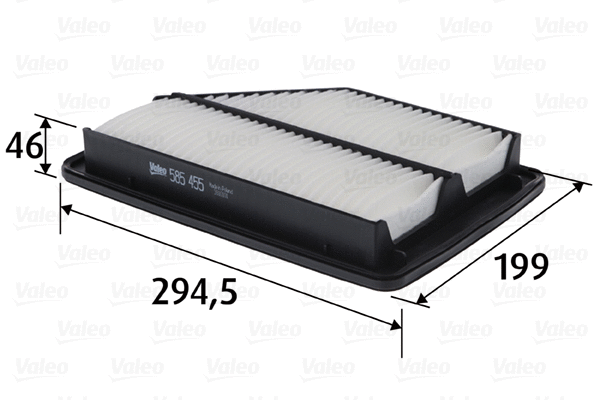 Oro filtras VALEO 585455