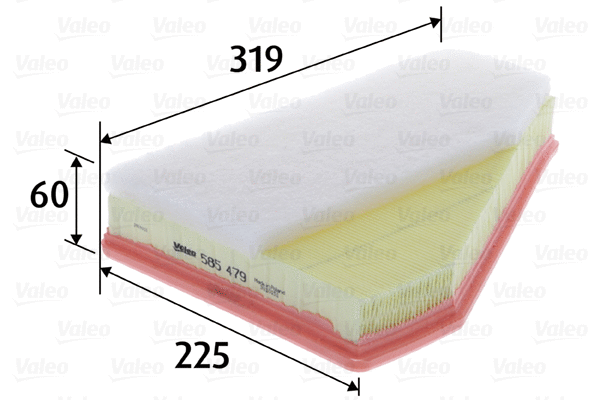 Oro filtras VALEO 585479