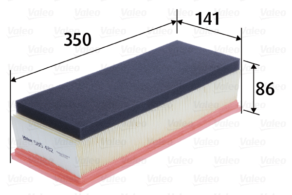 Oro filtras VALEO 585482