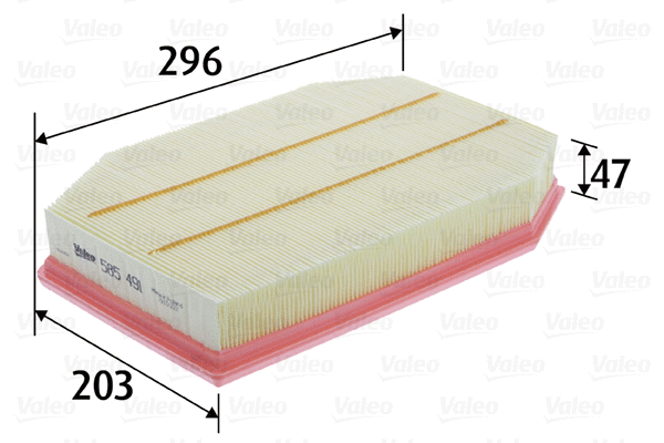 Oro filtras VALEO 585491