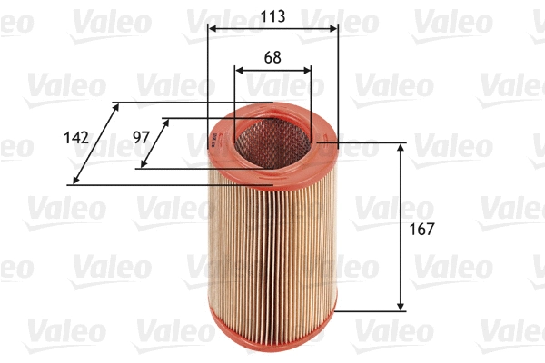 Oro filtras VALEO 585623