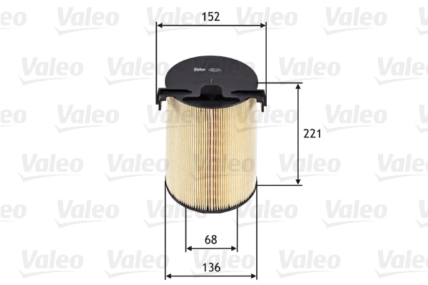Oro filtras VALEO 585652