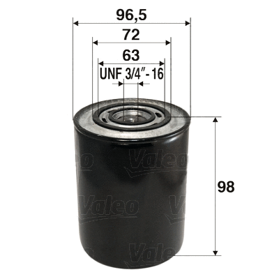 Alyvos filtras VALEO 586007
