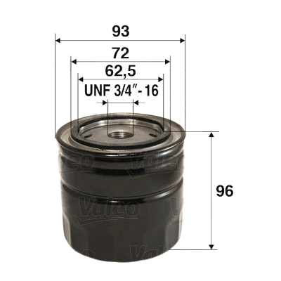 Alyvos filtras VALEO 586019
