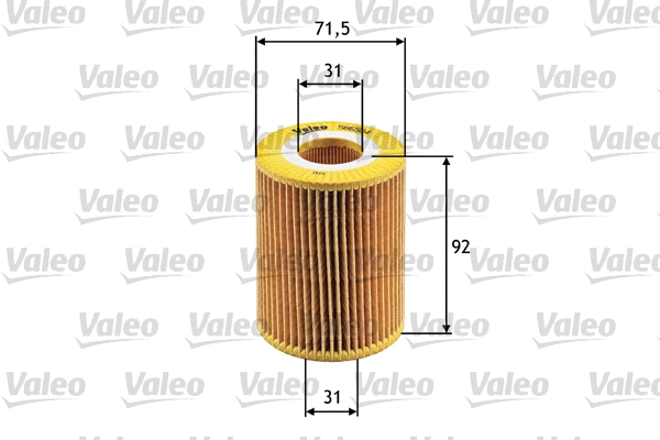 Alyvos filtras VALEO 586504