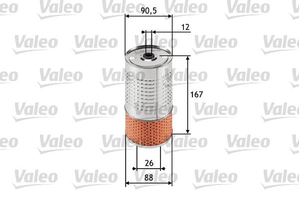 Alyvos filtras VALEO 586518