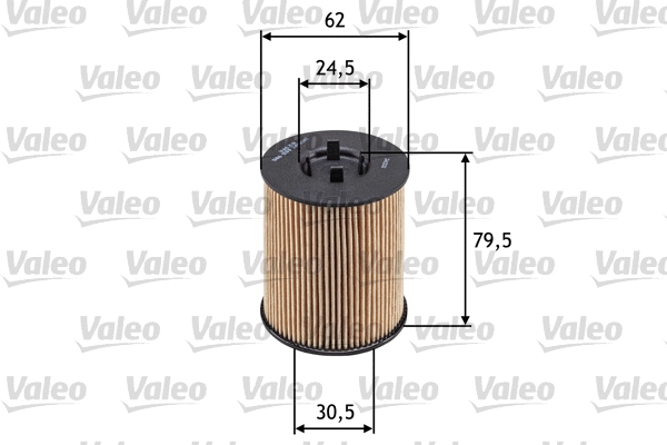 Alyvos filtras VALEO 586539