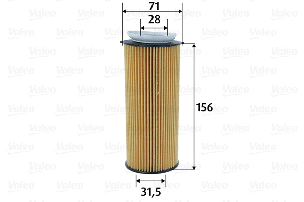 Alyvos filtras VALEO 586603
