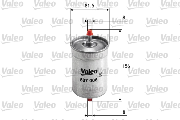 Kuro filtras VALEO 587006