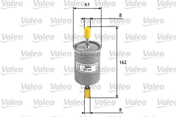 Kuro filtras VALEO 587008