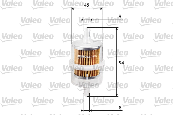 Kuro filtras VALEO 587013