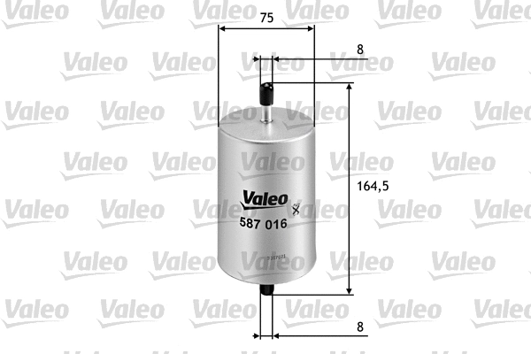 Kuro filtras VALEO 587016