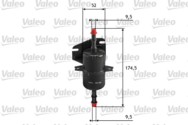 Kuro filtras VALEO 587018