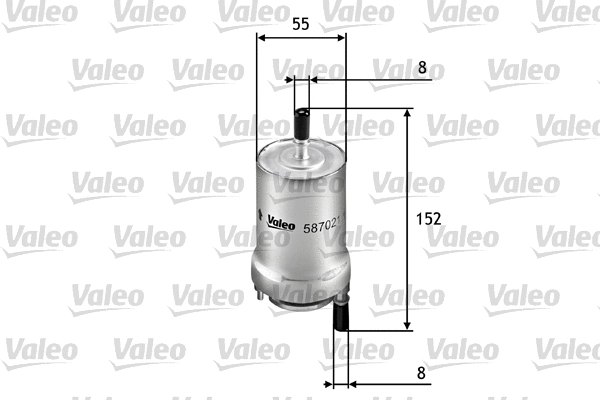 Kuro filtras VALEO 587021