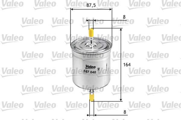 Kuro filtras VALEO 587040