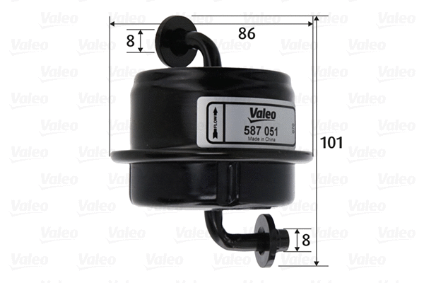 Kuro filtras VALEO 587051