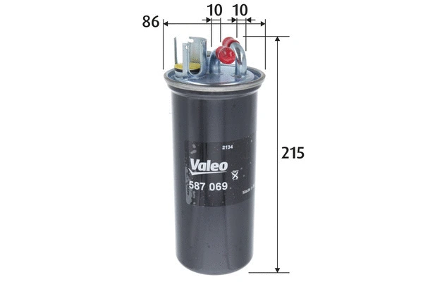 Kuro filtras VALEO 587069
