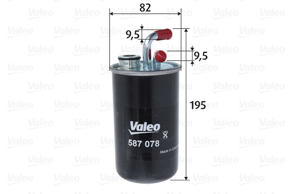 Kuro filtras VALEO 587078