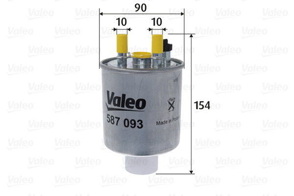 Kuro filtras VALEO 587093