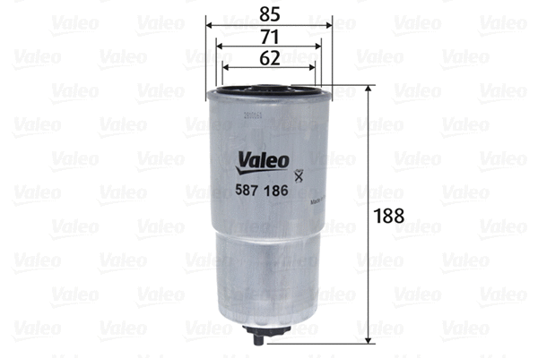 Kuro filtras VALEO 587186