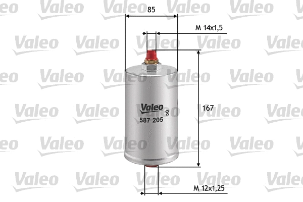 Kuro filtras VALEO 587205