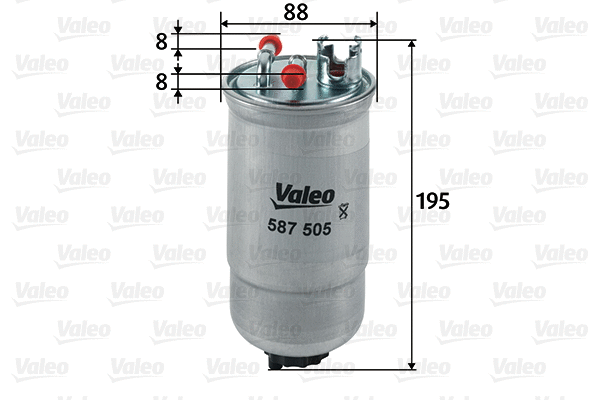 Kuro filtras VALEO 587505