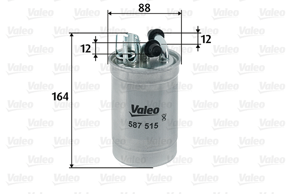 Kuro filtras VALEO 587515
