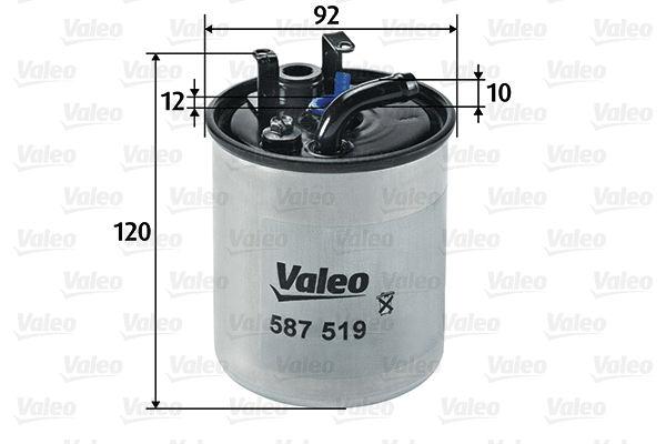 Kuro filtras VALEO 587519