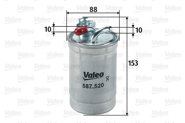 Kuro filtras VALEO 587520