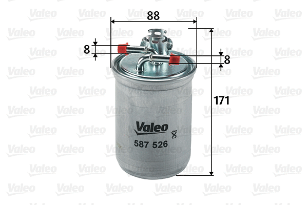 Kuro filtras VALEO 587526