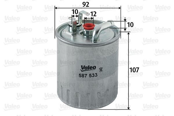 Kuro filtras VALEO 587533