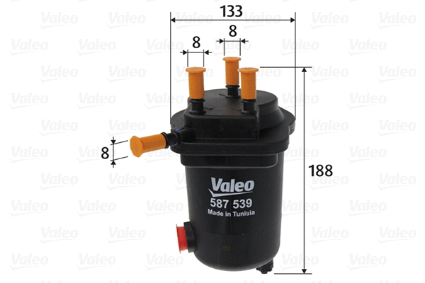 Kuro filtras VALEO 587539