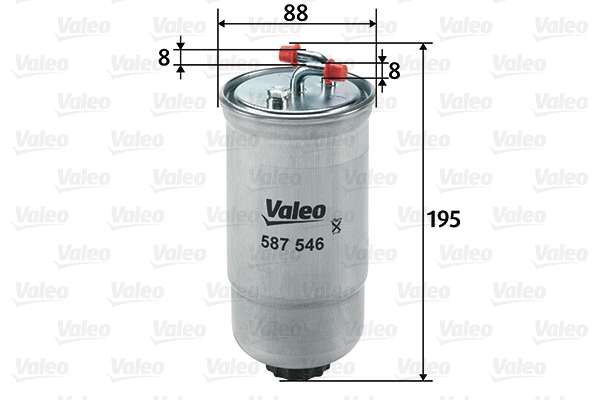 Kuro filtras VALEO 587546