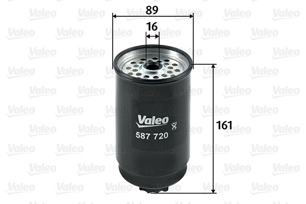 Kuro filtras VALEO 587720