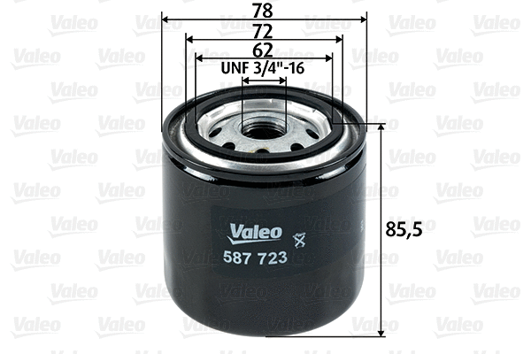 Kuro filtras VALEO 587723