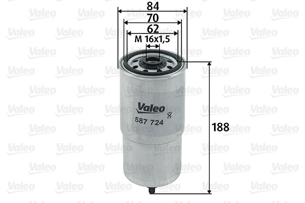 Kuro filtras VALEO 587724