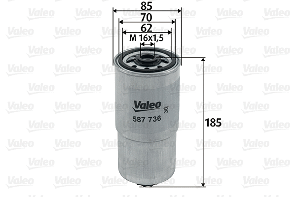 Kuro filtras VALEO 587736
