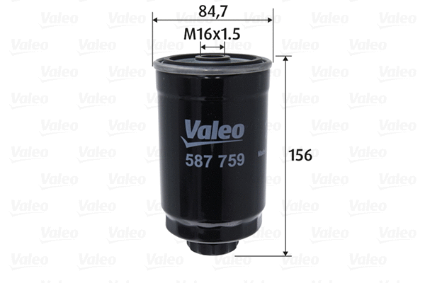 Kuro filtras VALEO 587759