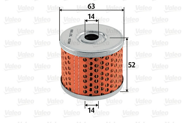 Kuro filtras VALEO 587908