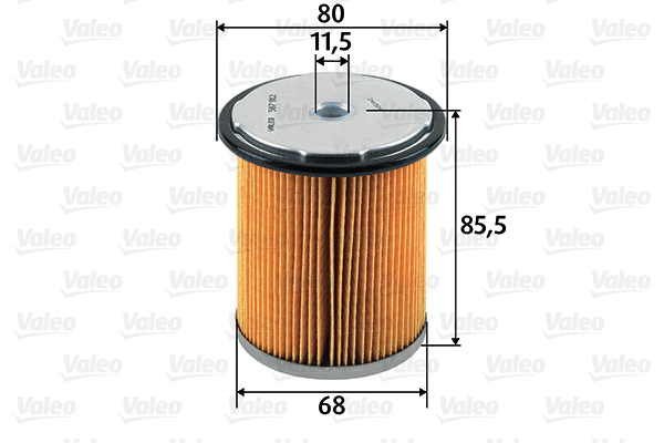 Kuro filtras VALEO 587912